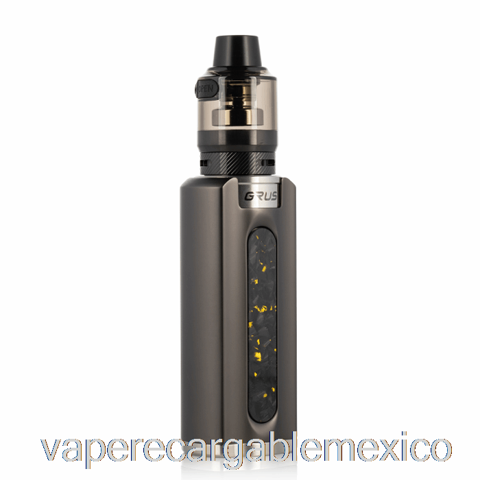 Vape Recargable Lost Vape Grus 100w Kit De Inicio Bronce / Fibra De Carbono Picada